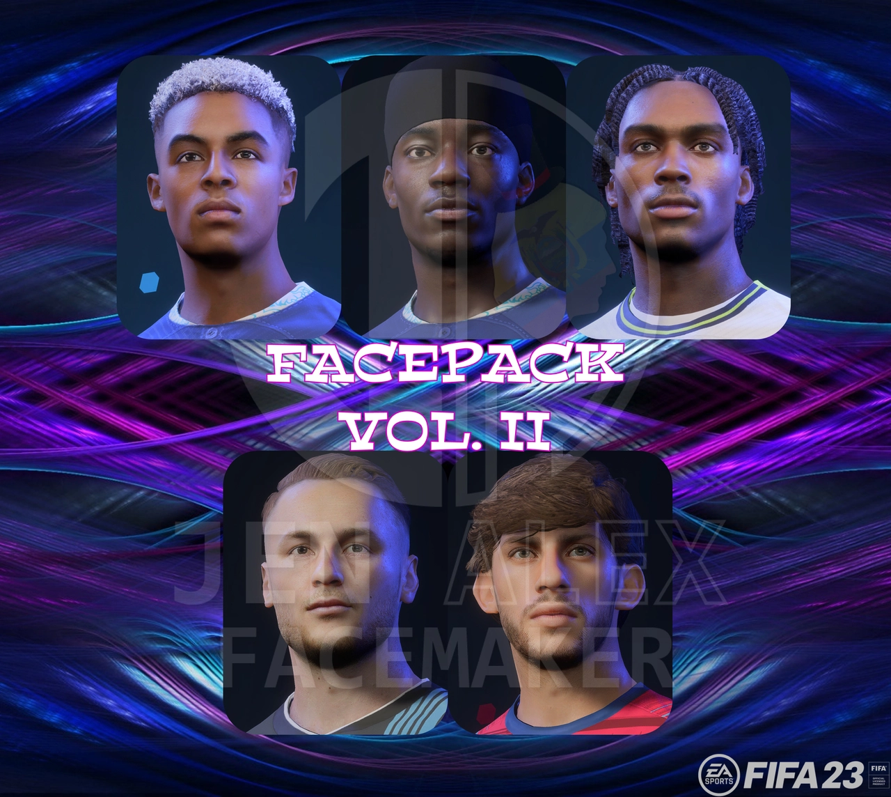 FIFA 23: FCB17 Facepack