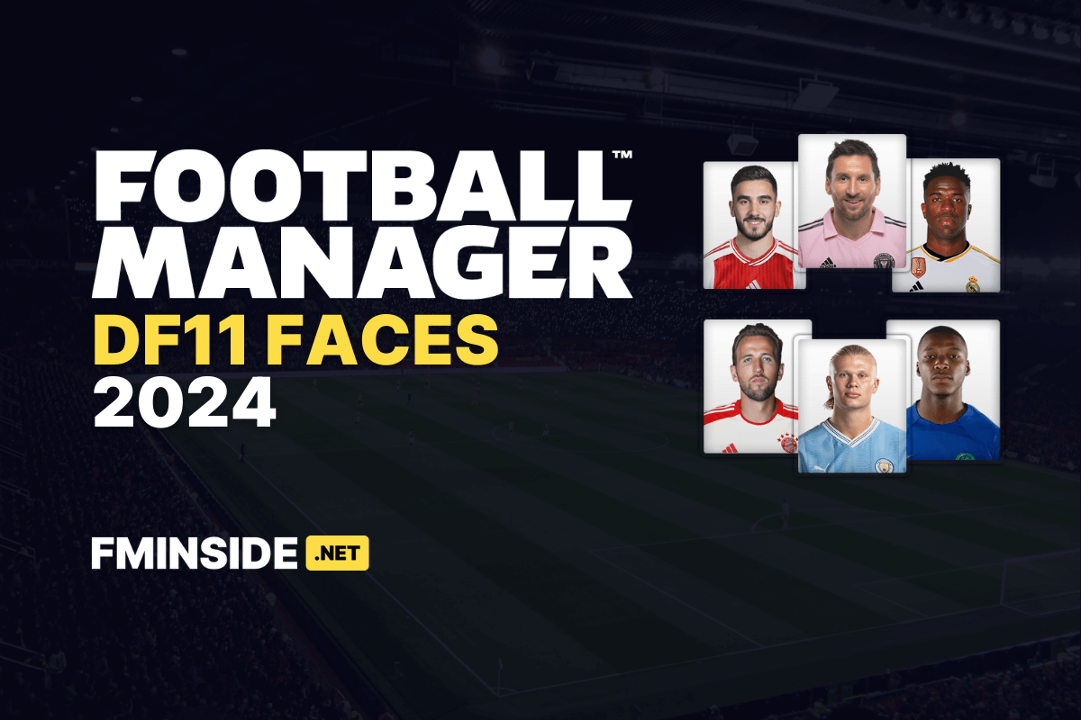 Football Manager 2023 DF 11 Facepack 2024 • FIFASite.pl